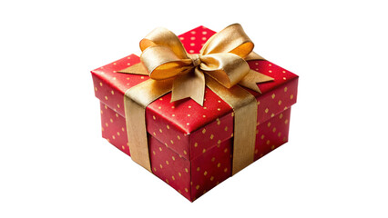 Obraz premium gift box isolated on white