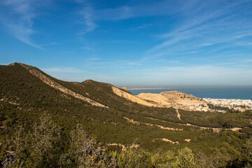 Boukornine Mountain Landscape in Boukornine, Tunis, Tunisia