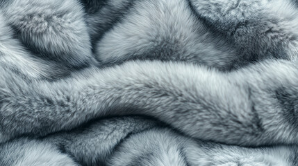 Obraz premium Chinchilla fur, luxury fabric background