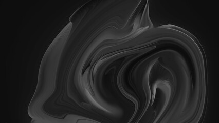 Monochromatic abstract fluid backcground. 