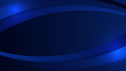 Blue Vector Illustration Minimal Geometric Shape Abstract Background. For Background, Banner, Pamphlet, Certificate and Presentation