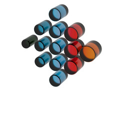 3D Gradient Whistle symbol icons