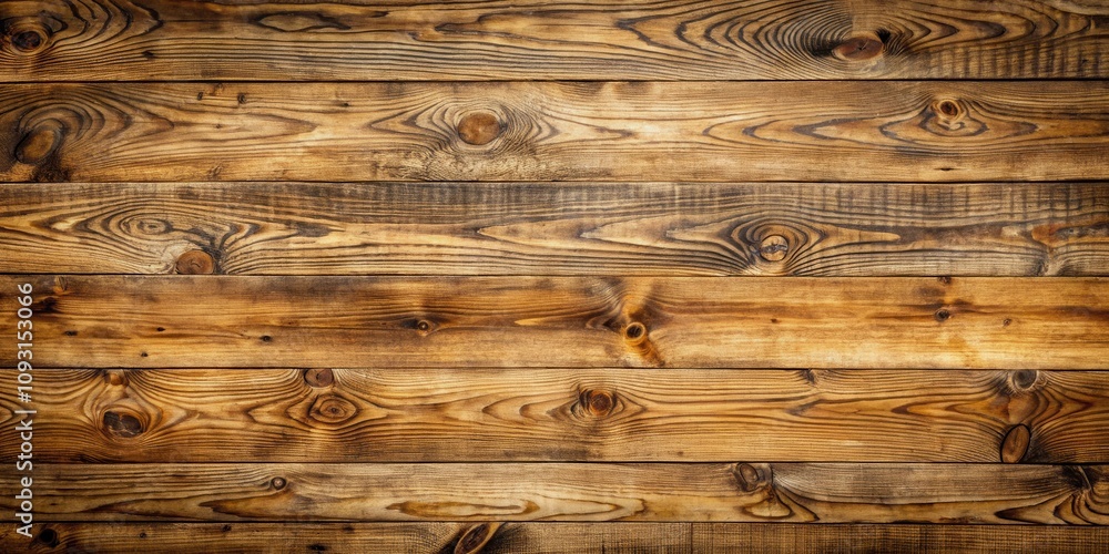 Poster rustic wooden planks with knots and grain patterns, a natural texture for backgrounds and designs