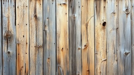 Naklejka premium Rustic Wooden Wall Texture: Awe-Inspiring Weathered Planks