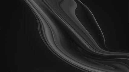 Monochromatic abstract fluid backcground. 
