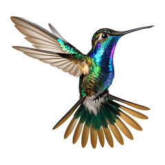 Obraz premium A beautiful colorful bird isolated