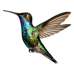Obraz premium A beautiful colorful bird isolated
