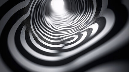 abstract fractal and psychedelic wallpaper in black and white