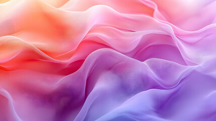 Fototapeta premium Abstract Background - Flowing Pink and Purple Waves