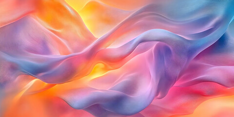 Obraz premium Abstract Background - Flowing Pastel Hues