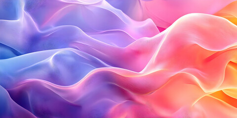 Obraz premium Abstract Background - Flowing Pastel Hues