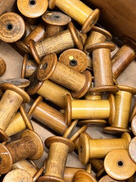 Antique Thread Spools