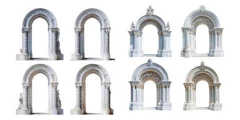 Elegant Decorative Arches in Various Styles