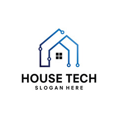 Home logo abstract design template illustration vector