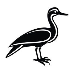 Birds silhouette vector icon-vector illustration 