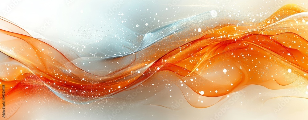 Fototapete digital abstract art with dynamic red and blue colors, featuring geometric shapes and flowing lines.