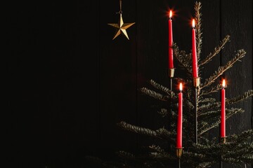 It contains velas and a bet and there is room for a message.