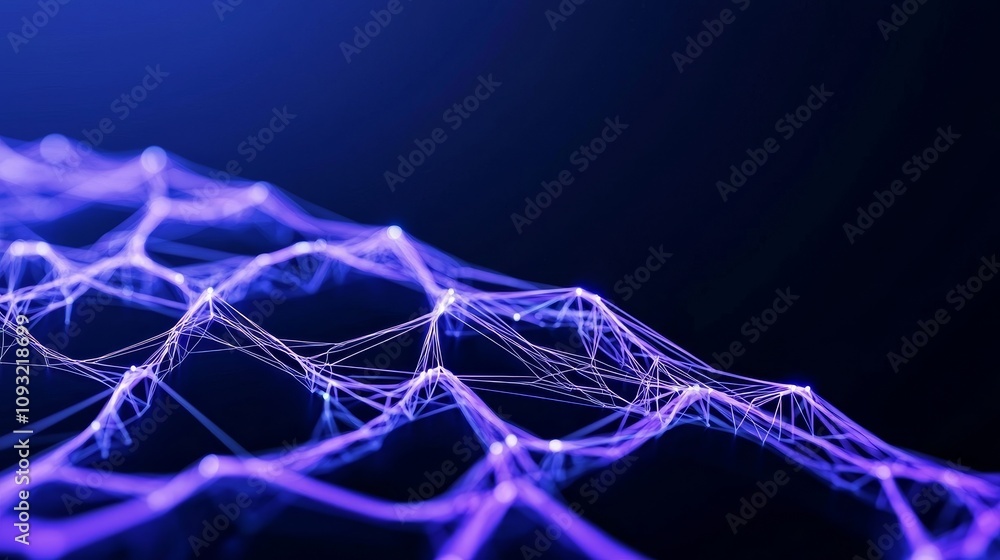 Leinwandbilder Binary code matrix background - 3D rendering of a scientific data binary code network that portrays the complexity, connectivity, and flood of data associated with modern digital technology