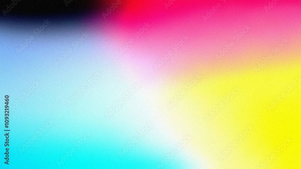 Poster colorful gradient background. vibrant hues blend seamlessly creating an optimistic and energetic atm