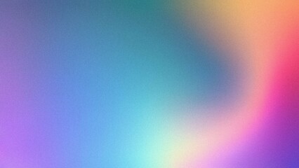 Fototapeta premium Colorful gradient background. Vibrant color blend; evokes joy, energy, and optimism. Ideal for design projects.