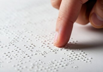 Celebrating world braille day with tactile reading for blind awareness and inclusion