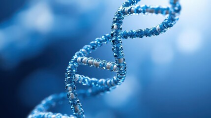 Depict DNA weaving through products to highlight unique selling points