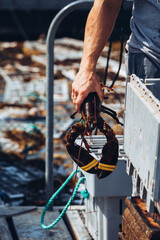 Lobstering Fishing Fresh Caught Maine Lobster