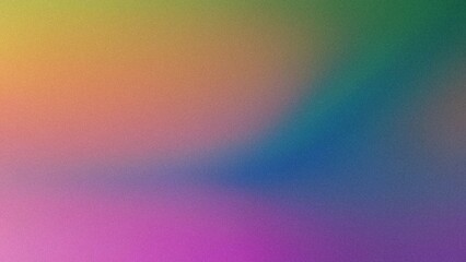 Obraz premium Rainbow gradient background. Soft pastel hues blend seamlessly creating a calming, dreamy atmosphere. Ideal for designs needing a tranquil vibe.
