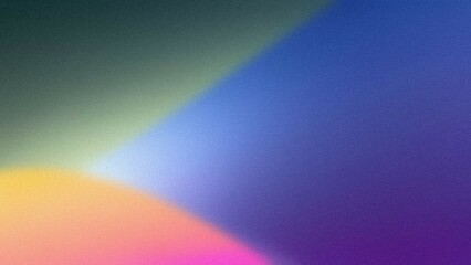 Fototapeta premium Colorful abstract gradient. Vibrant hues blend seamlessly, evoking feelings of serenity and optimism. A beautiful abstract design.