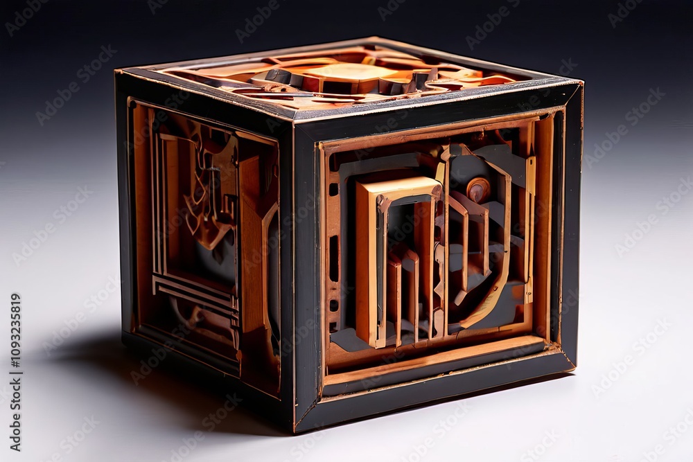 Poster illusionists box a constructor creates an illusionists box that
