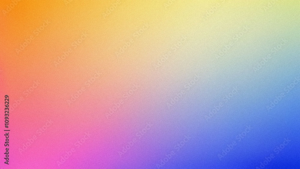 Poster colorful gradient background. vibrant hues blend seamlessly creating a serene, optimistic mood. perf