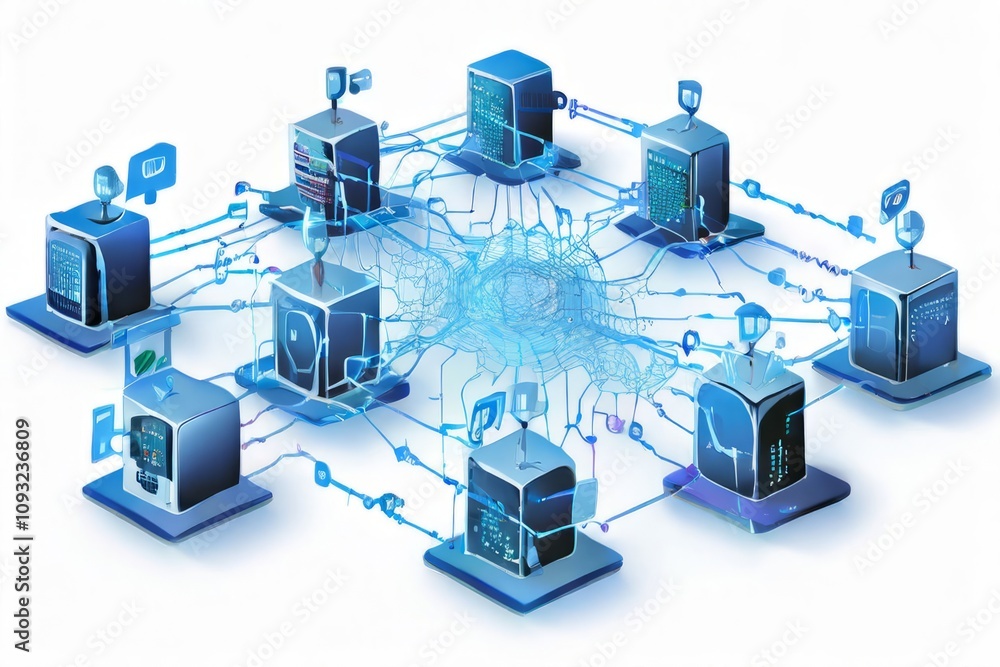 Poster internet network distributing data the teacher functions as a ce