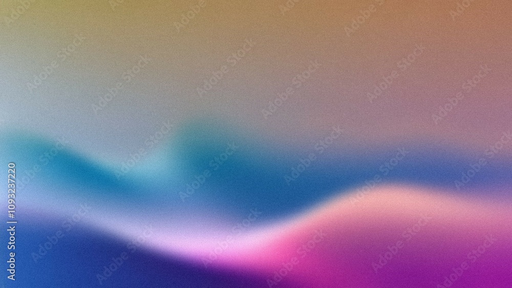 Poster pastel gradient background. soft color blend evokes calm serenity; ideal for presentations or websit