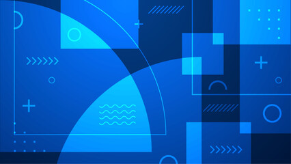 Abstract blue background