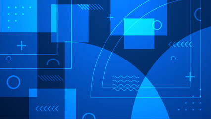 Abstract blue background