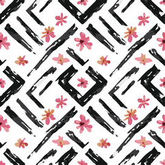 BRUSH STYLE PATTERN