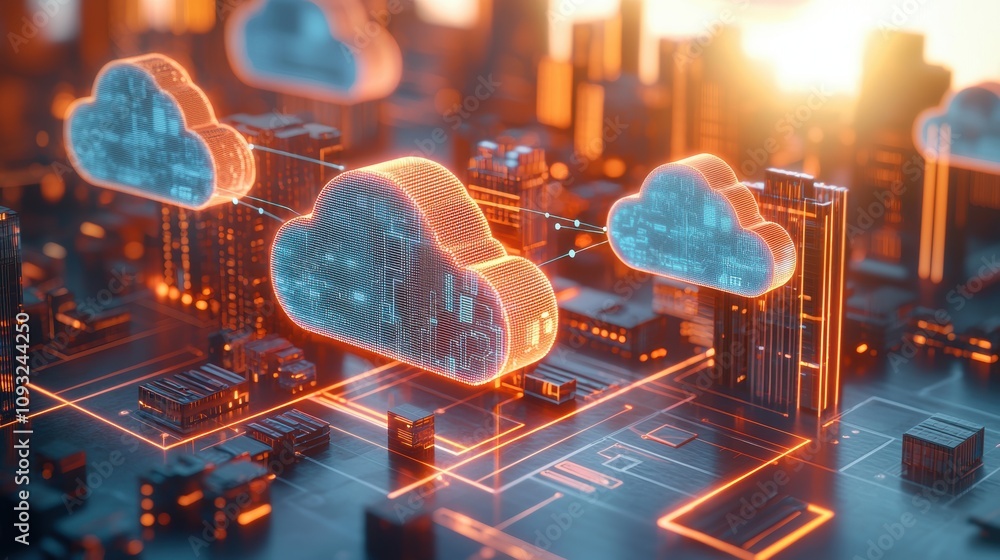 Poster cloud computing innovations data storage and cyber security in smart city networking environments