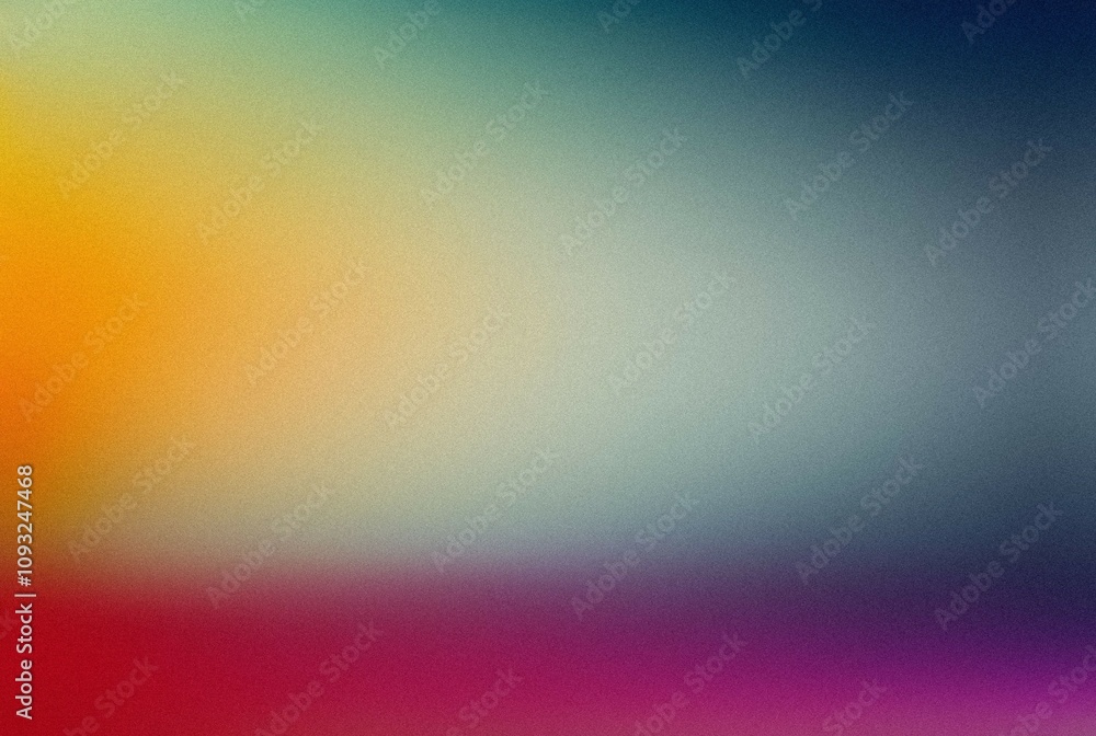 Poster colorful gradient background. vibrant hues blend smoothly creating a tranquil atmosphere, perfect fo