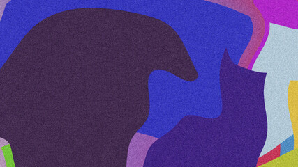 Vibrant and Modern Gradient Background Featuring Smooth Fluid Shapes – Grainy Noise Texture Adds a Futuristic and Unique Visual Touch for Poster Designs