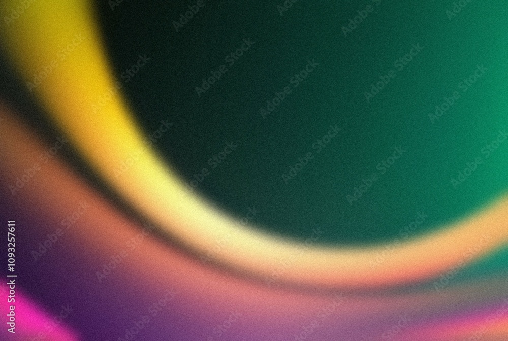 Poster abstract colorful swirl. vibrant hues blend in a smooth, flowing motion creating a dreamy, ethereal 