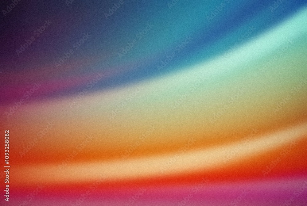 Aufkleber colorful gradient background. vibrant hues blend seamlessly, evoking feelings of serenity and optimi