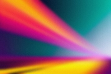 Obraz premium Vibrant color burst. Dynamic spectrum of hues; symbolizes energy, joy, and optimism. A radiant, colorful explosion.