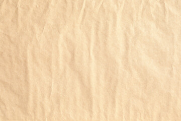 Old crumpled brown paper texture