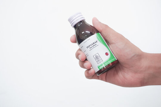 Balikpapan, 1 October 23. Sucralfate medication used to treat stomach ulcers, GERD, radiation proctitis and stomach inflammation