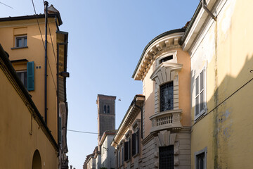 Crema, Lombardy, Italy - Views of the historic city center