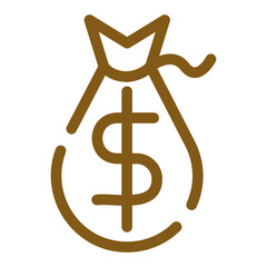 Money Bag Icon Design