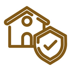 Property Insurance Icon Design