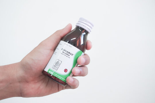 Balikpapan, 1 October 23. Sucralfate medication used to treat stomach ulcers, GERD, radiation proctitis and stomach inflammation