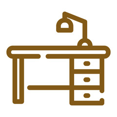 Work Table Icon Design