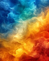 Fototapeta premium Colorful Vibrant Grunge Horizontal Texture Background for Creative Projects and Design Elements